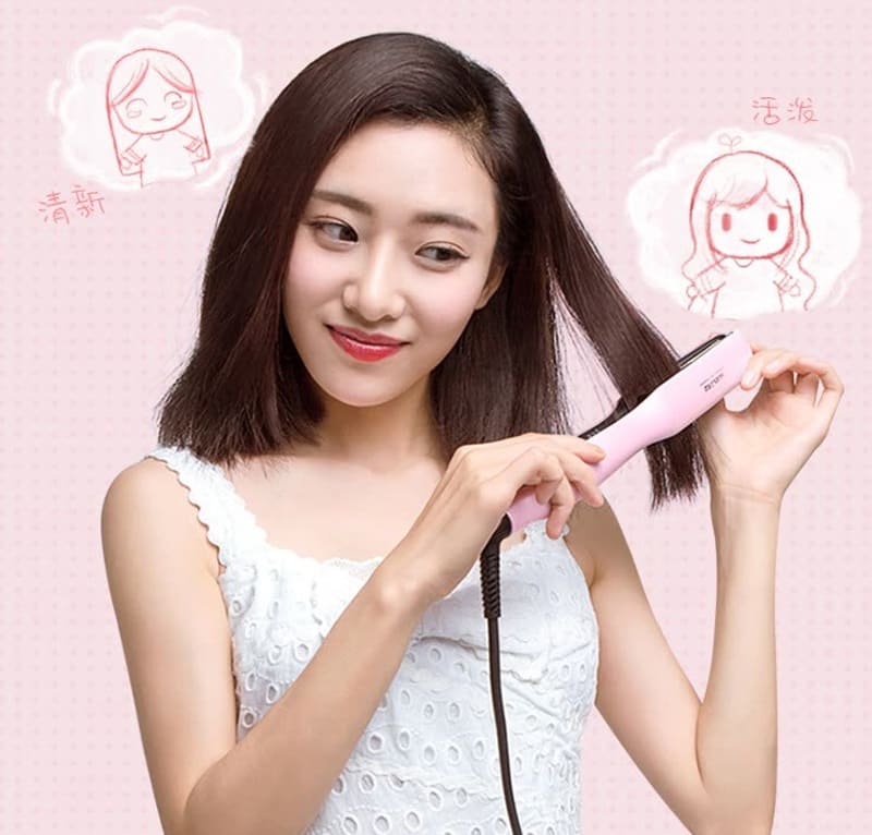 Выпрямитель для волос Xiaomi Yueli Hot Steam Straightener Pearl Изображение 8